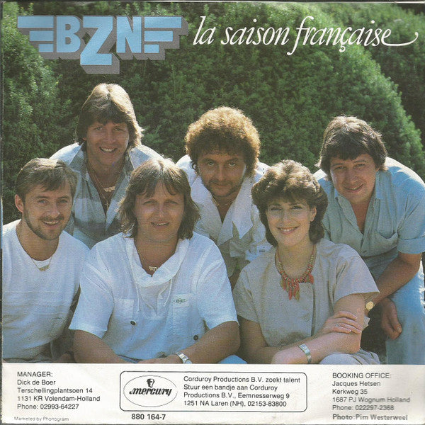 BZN : La Saison Française (7", Single)
