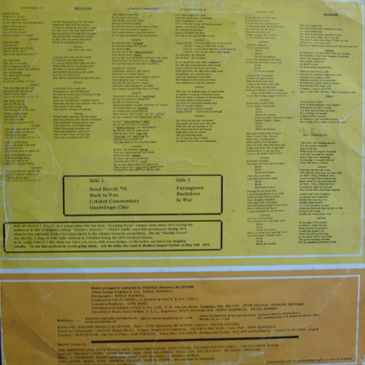 Crazy (4) : Crazy's Super Album (LP, Album)