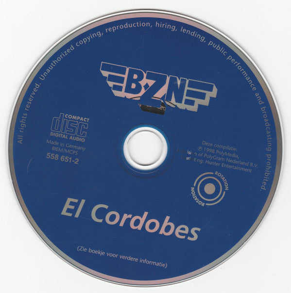 BZN : El Cordobes (CD, Comp, RE)