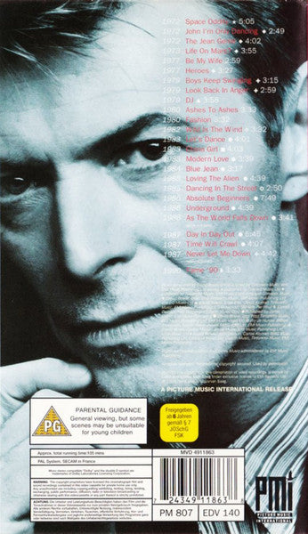 David Bowie : The Video Collection (VHS, Comp, PAL)