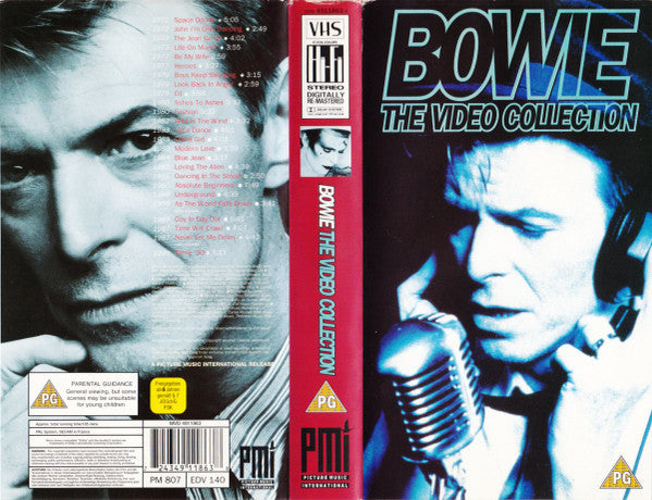 David Bowie : The Video Collection (VHS, Comp, PAL)