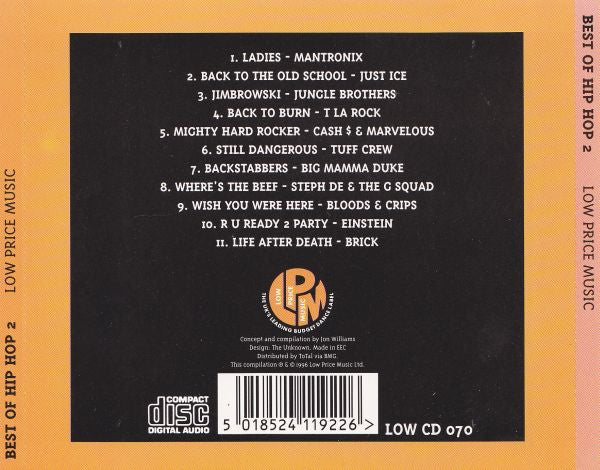 Various : Best Of Hip Hop (Volume Two) (CD, Comp)