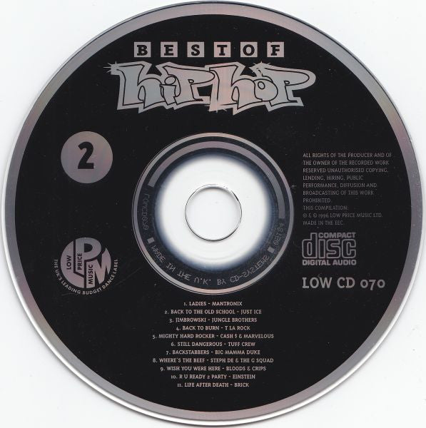 Various : Best Of Hip Hop (Volume Two) (CD, Comp)