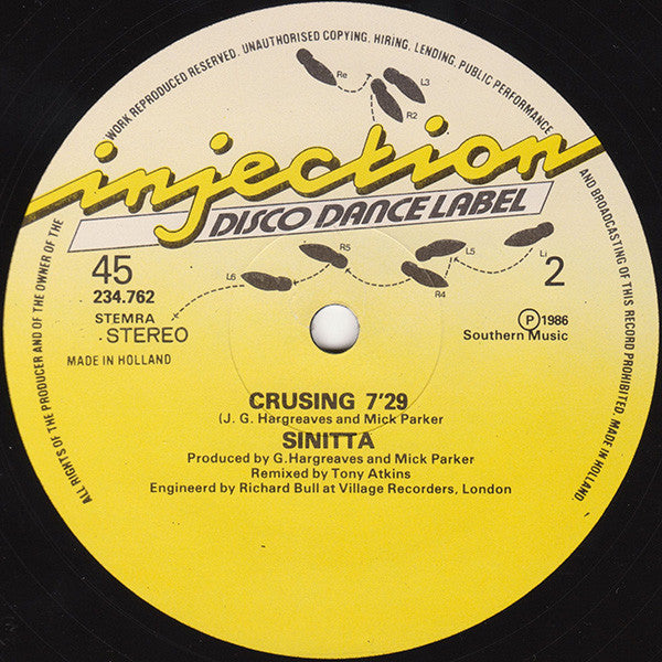 Sinitta : So Macho (12")