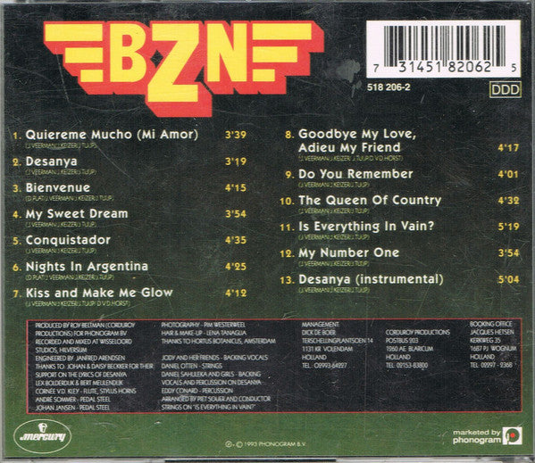 BZN : Sweet Dreams (CD, Album)
