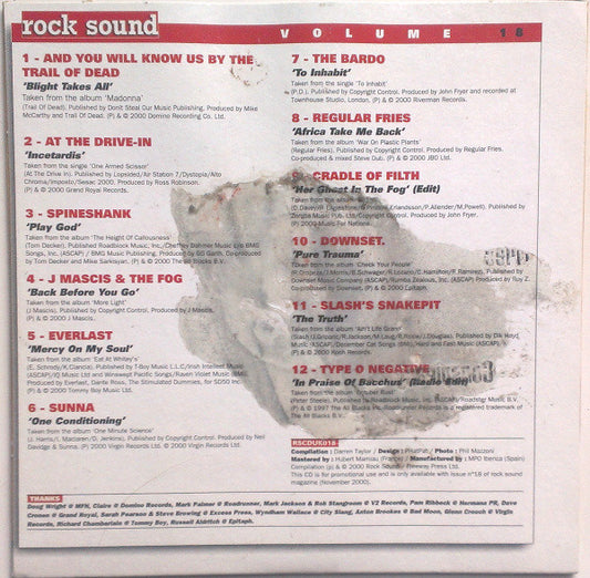 Various : Music With Attitude - Volume 18 (CD, Promo, Smplr)