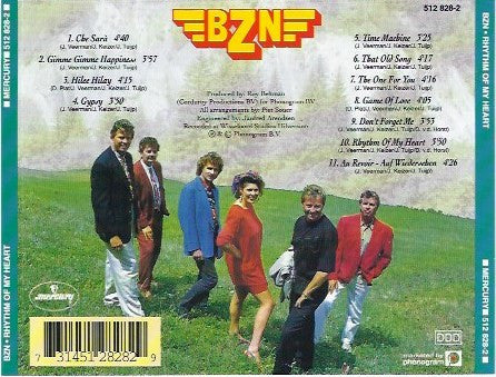 BZN : Rhythm Of My Heart (CD, Album)