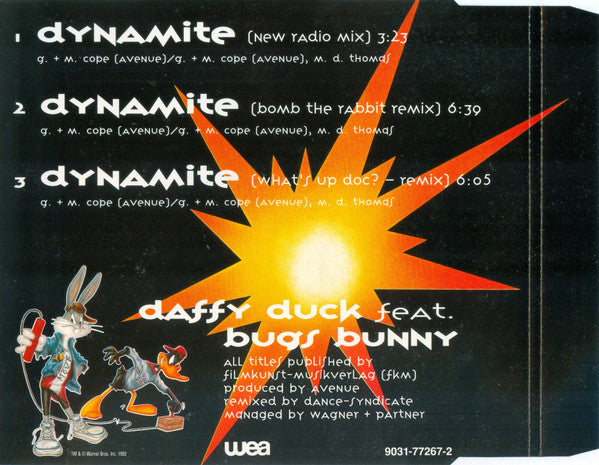 Daffy Duck Feat. Bugs Bunny : Dynamite Remix (CD, Maxi)