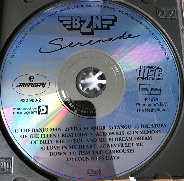BZN : Serenade (CD, Album)