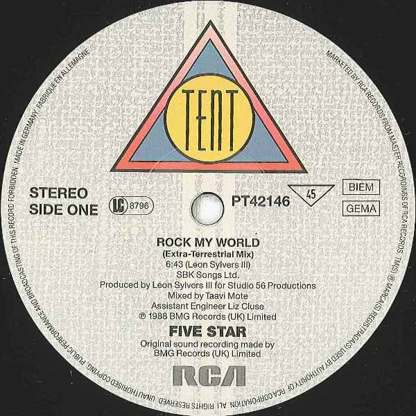 Five Star : Rock My World (12")