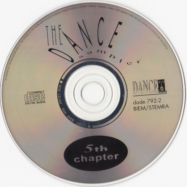 Various : The Dance Sampler - 5th Chapter (CD, Comp, Smplr)