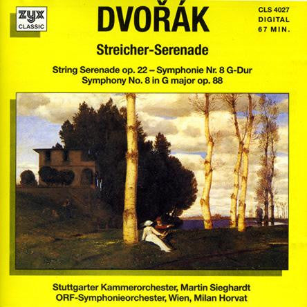 Antonín Dvořák : Streicher-Serenade, Symphonie Nr.8 G-Dur (Op. 88) (CD)