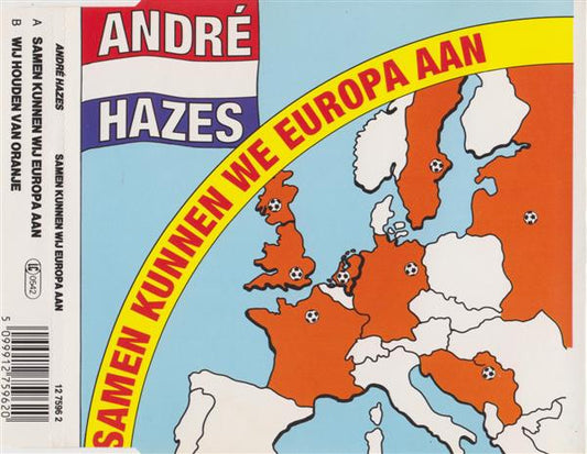 André Hazes : Samen Kunnen We Europa Aan (CD, Single)