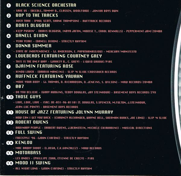 DJ Van Bellen : Nightclubbing Vol. 2 (CD, Comp, Mixed)