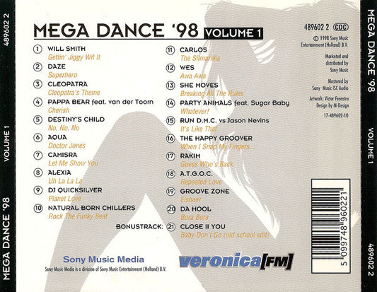 Various : Mega Dance '98 Volume 1 (CD, Comp)