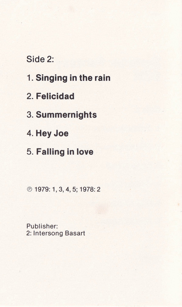 BZN : Summer Fantasy (Cass, Album, Dol)