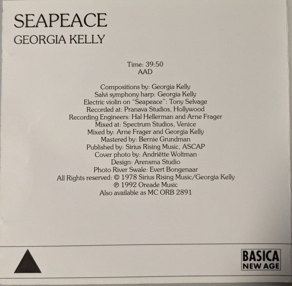 Georgia Kelly : Seapeace  (CD, Album)