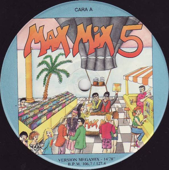 Toni Peret & José Mª Castells : Max Mix 5 (2ª Parte) (LP, Comp, Mixed)