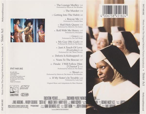 Various : Music From The Original Motion Picture Soundtrack: Sister Act (CD, Comp)