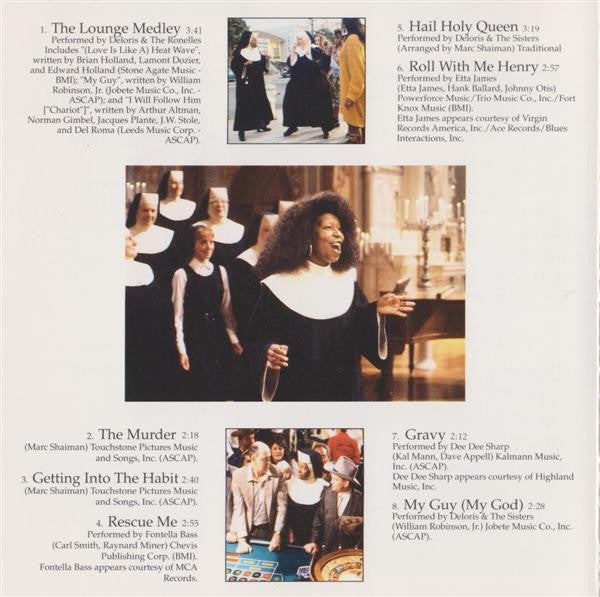Various : Music From The Original Motion Picture Soundtrack: Sister Act (CD, Comp)