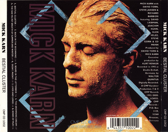 Mick Karn : Bestial Cluster (CD, Album)