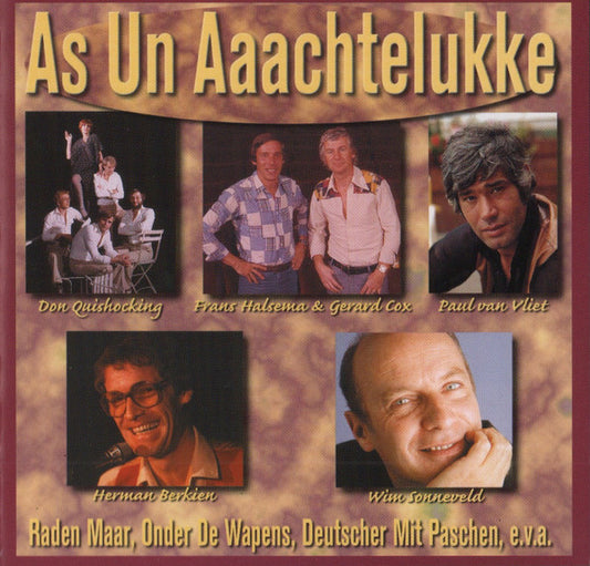 Various : As Un Aaachtelukke (CD, Comp)