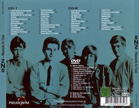 BZN : Moments In Time (The Essential NEGRAM Collection) (2xCD, Comp + DVD-V, Multichannel, PAL)