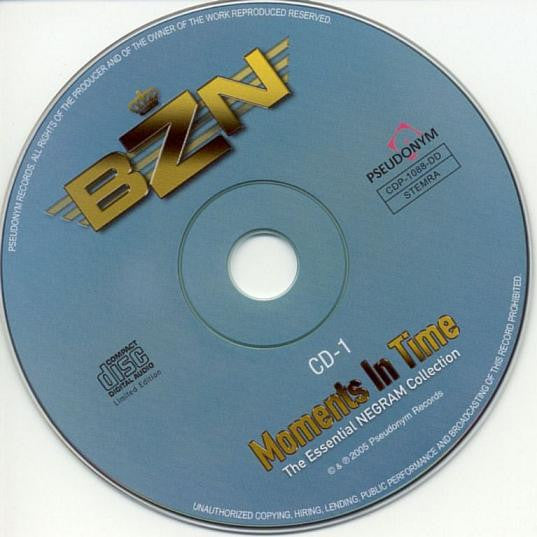 BZN : Moments In Time (The Essential NEGRAM Collection) (2xCD, Comp, Ltd + DVD-V, PAL)