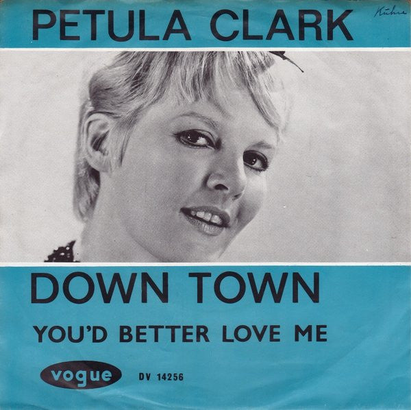 Petula Clark : Down Town (7", Single)