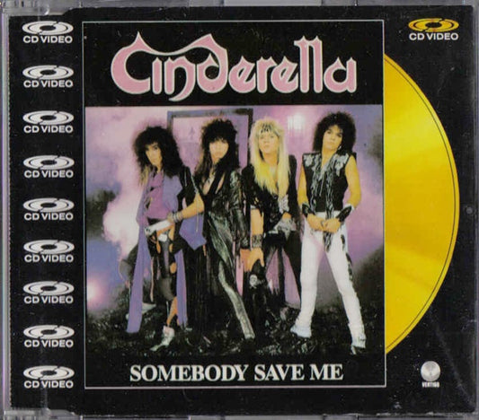 Cinderella (3) : Somebody Save Me (CDV, 5", Single, PAL)