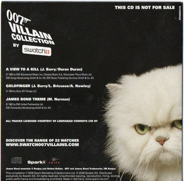 Leningrad Cowboys : 007 Villain Collection By Swatch (CD, EP, Promo)