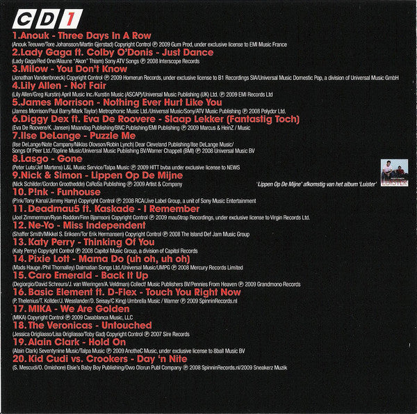 Various : Het Beste Uit De Top 40 2009 (2xCD, Comp)
