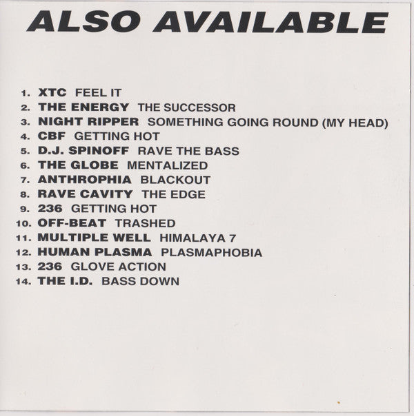 Various : Rave The Bass 2 (CD, Comp)