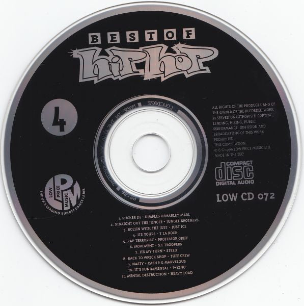 Various : Best Of Hip Hop (Volume Four) (CD, Comp)