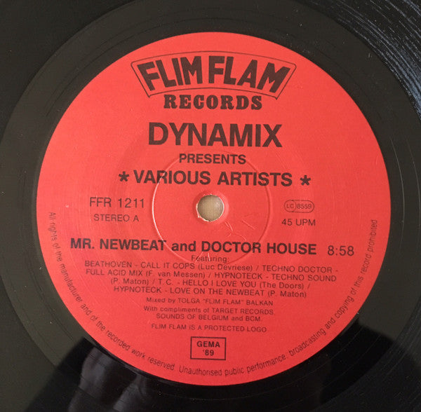 Various : Dynamix Presents Mr. Newbeat And Doctor House (12", Mixed)