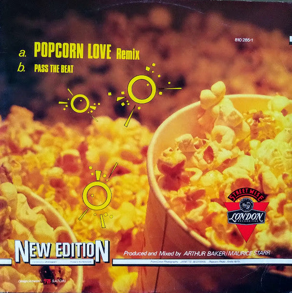 New Edition : Popcorn Love (12", EP)