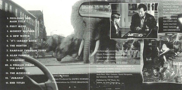 James Horner : Jumanji - Original Motion Picture Soundtrack (CD, Album)