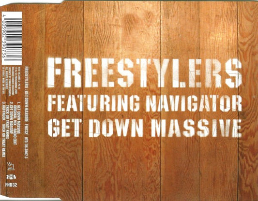 Freestylers Featuring Navigator : Get Down Massive (CD, Maxi)