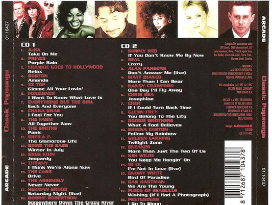 Various : Classic Popsongs (2xCD, Comp)