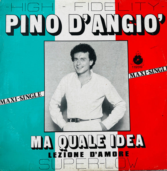 Pino D'Angiò : Ma Quale Idea (12", Maxi)