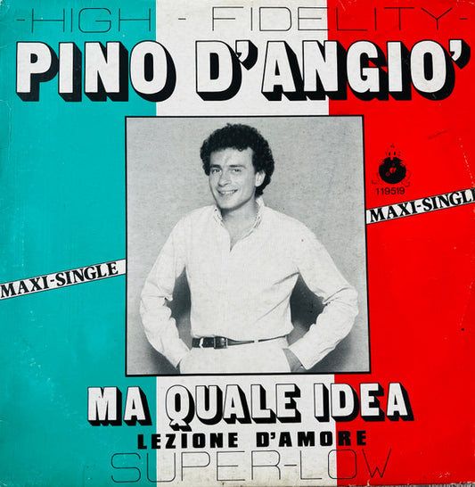 Pino D'Angiò : Ma Quale Idea (12", Maxi)