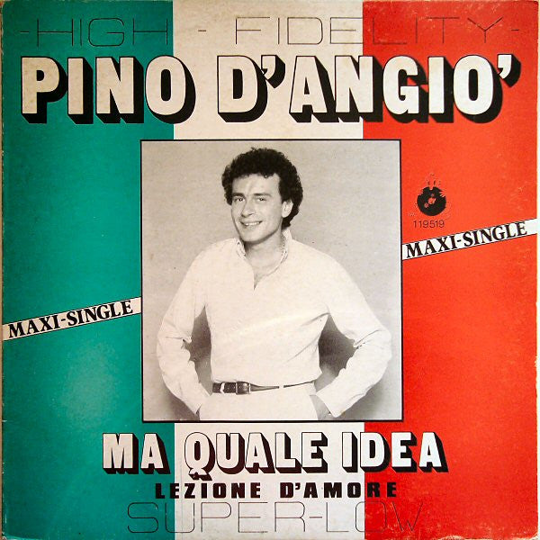 Pino D'Angiò : Ma Quale Idea (12", Maxi)