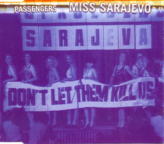 Passengers : Miss Sarajevo (CD, Single)