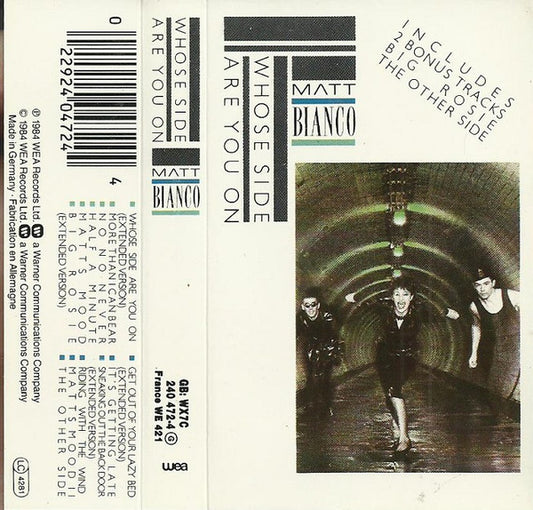 Matt Bianco : Whose Side Are You On (Cass, Album)
