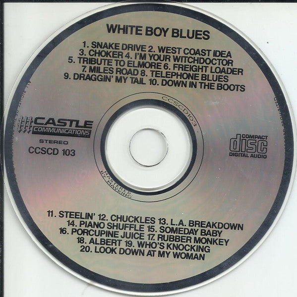 Various : White Boy Blues (CD, Comp)