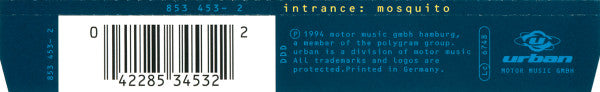 Intrance : Mosquito (CD, Maxi)