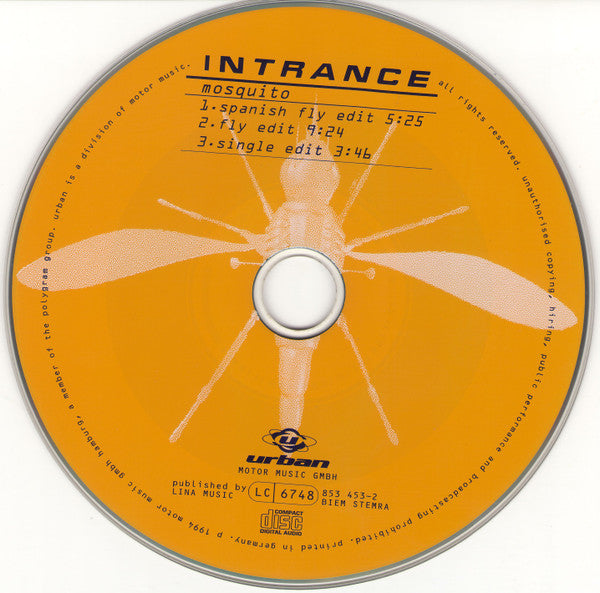 Intrance : Mosquito (CD, Maxi)