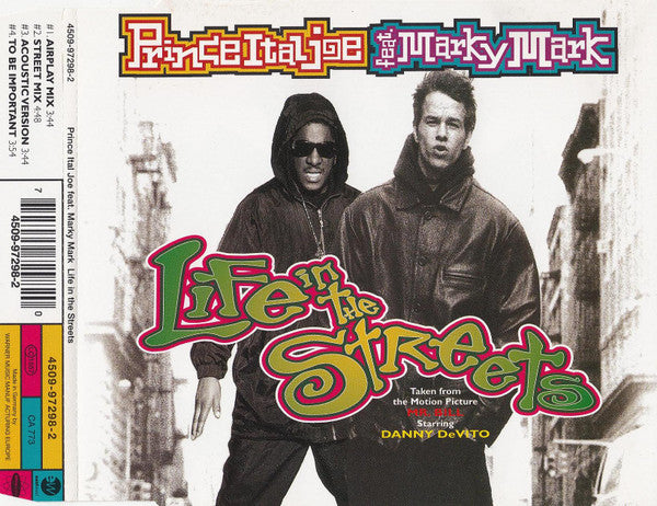Prince Ital Joe Feat. Marky Mark : Life In The Streets (CD, Maxi)