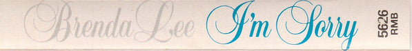 Brenda Lee : I'm Sorry (Cass, Album, Comp)
