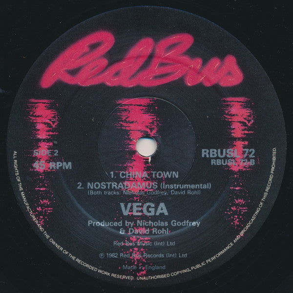 Vega (6) : Nostradamus (12")
